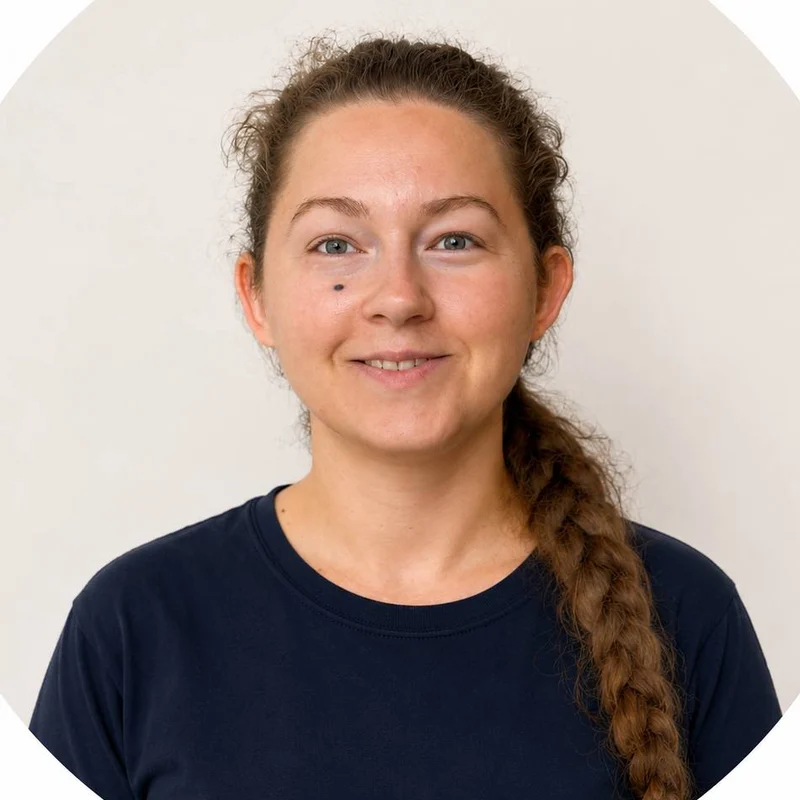 Natalija, cleaning assistant at Fokus Rengøring